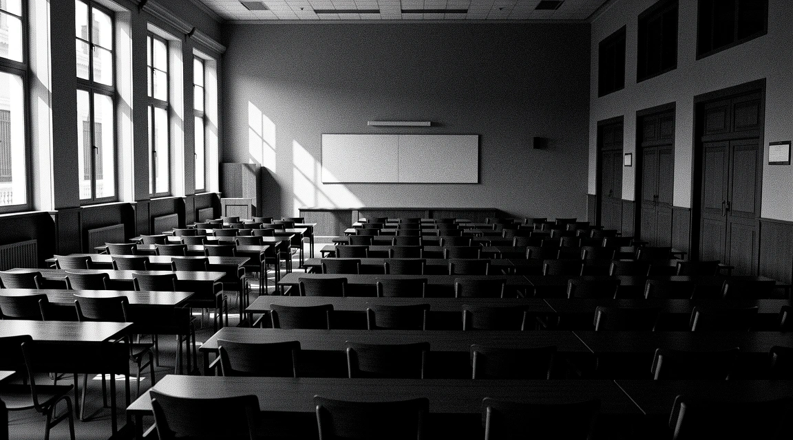 Aula de conferencias vacía
